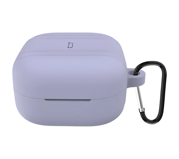 Bizon Case Headphone Silicone do Galaxy Buds 4/4 Pro Szary