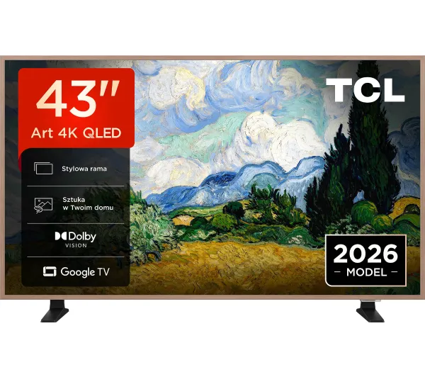 TCL 43A400 Pro 43" QLED 4K Google TV Dolby Vision DTS-X DVB-T2