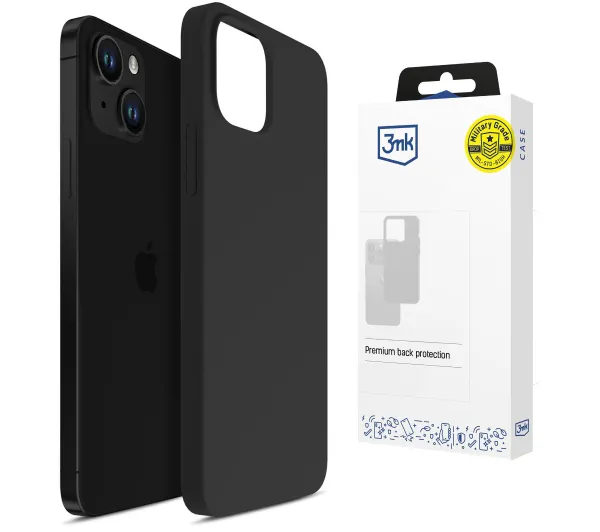 3mk Hardy Mellow Case do iPhone 15 Plus Czarny