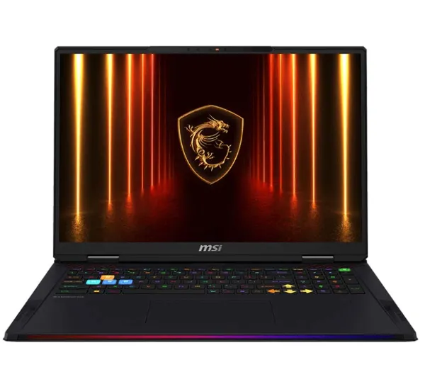 MSI Raider 18 HX A2WH-1241PL 18" 240Hz Ultra 9 275HX 32GB RAM 1TB Dysk SSD RTX5070Ti DLSS4 Win11 Szary Funkcje AI