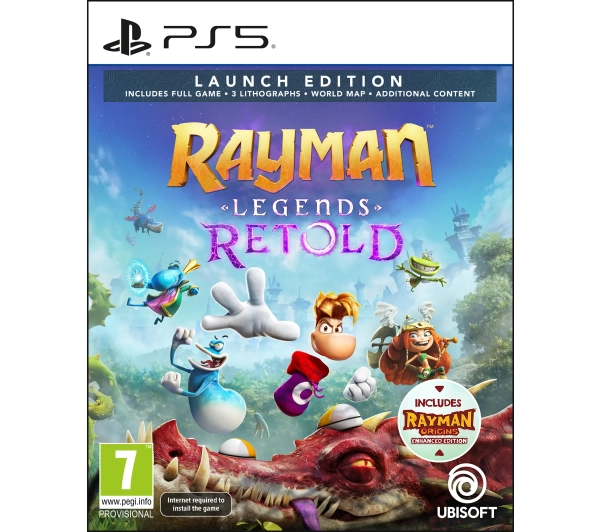 Rayman Legends Retold Launch Edition Gra na PS5