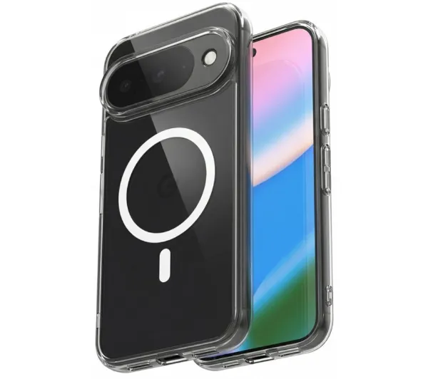 Crong Hybrid Clear Magnetic MagSafe do Google Pixel 10 / 10 Pro Przezroczysty