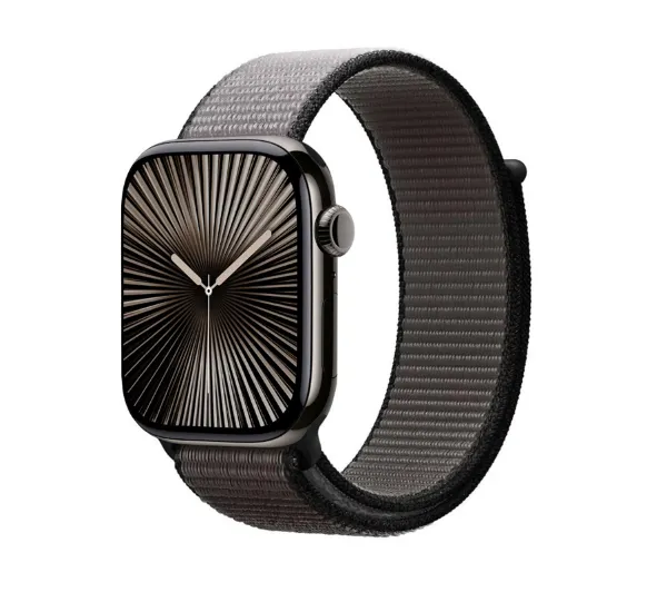 Crong Nylon do Apple Watch 44/45/46/49mm Night Grey
