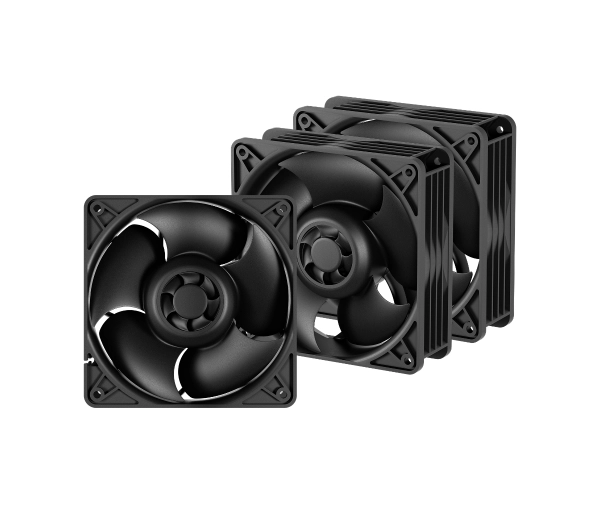 Arctic S12038-8K 120mm 3szt. Czarny