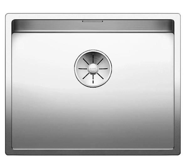 Zlewozmywaki kuchenne - Blanco CLARON 500-IF 521576 Stalowy Srebrny