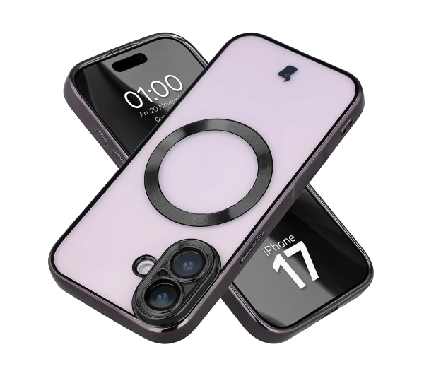 Bizon Case GuardO do iPhone 17 Czarny