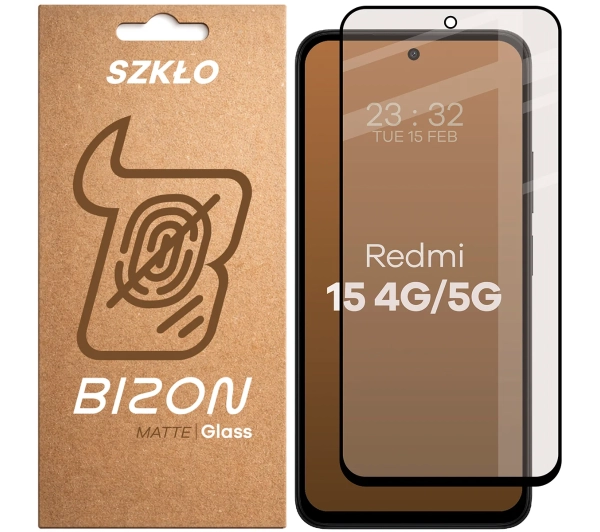 Bizon matowe Glass Matte do Xiaomi Redmi 15 4G / 5G