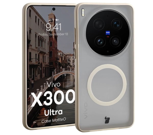 Bizon Case MatteO do Vivo X300 Ultra Beżowy
