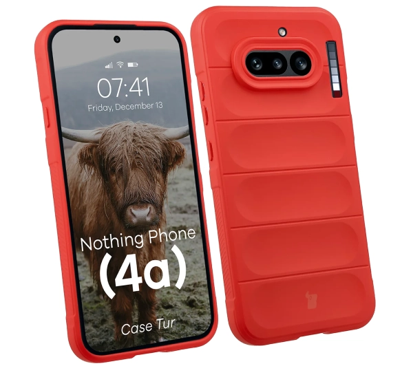 Bizon Case Tur do Nothing Phone (4a) Czerwony