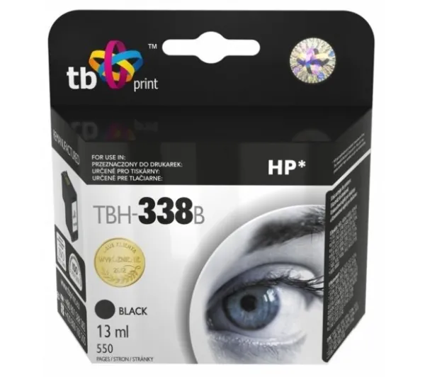 TB Print TBH-338B (zamiennik 338) Czarny 13 ml