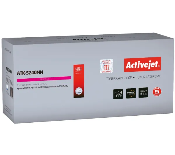 ActiveJet ATK-5240MN (zamiennik TK-5240M) Purpurowy