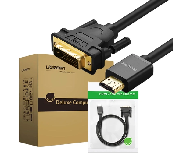 UGREEN HDMI-DVI 1,5m Czarny