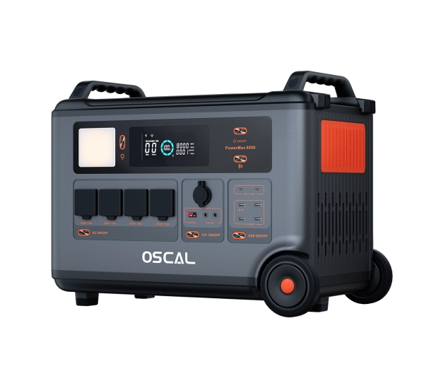 Oscal PowerMax 6000 3600Wh UPS 5–8ms