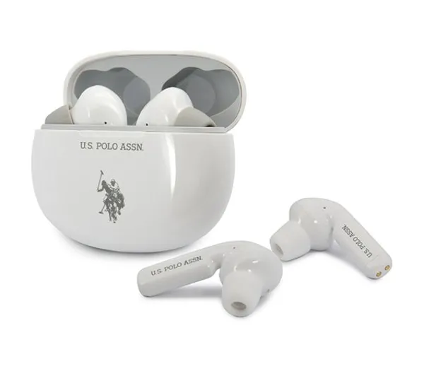 U.S. Polo Assn. FERRARI U.S. Polo Assn ANC Dokanałowe Bluetooth 5.0 Biały