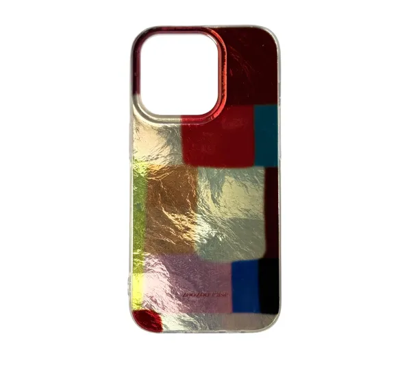 Phoneskin Kolorowa Kratka do iPhone 14 Pro Kolorowy