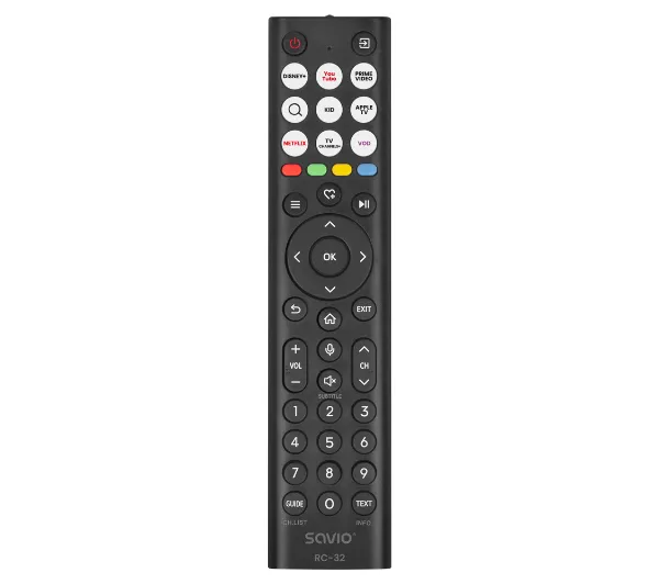 SAVIO PILOT UNIWERSALNY/ZAMIENNIK TV HISENSE RC-32