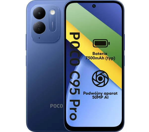Smartfon Xiaomi Poco C95 Pro 8/256GB 6.9" 120Hz Niebieski