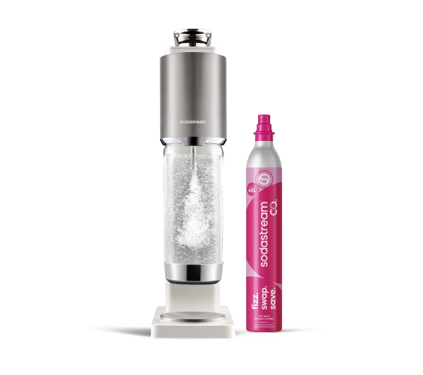 Sodastream Fresh Plus Biały + Nabój z gazem CO2
