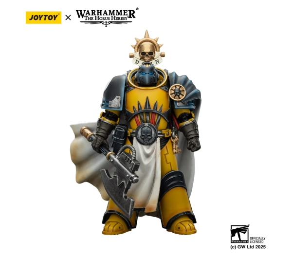Joy Toy Warhammer The Horus Heresy Imperial Fists Librarian Consulwith Force Axe and Bolt Pistol
