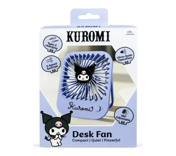 OTL Technologies Desk Fan - Kuromi