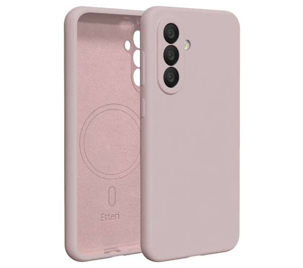 Etteri Silicone Mag do Galaxy A37 5G Jasnoróżowy