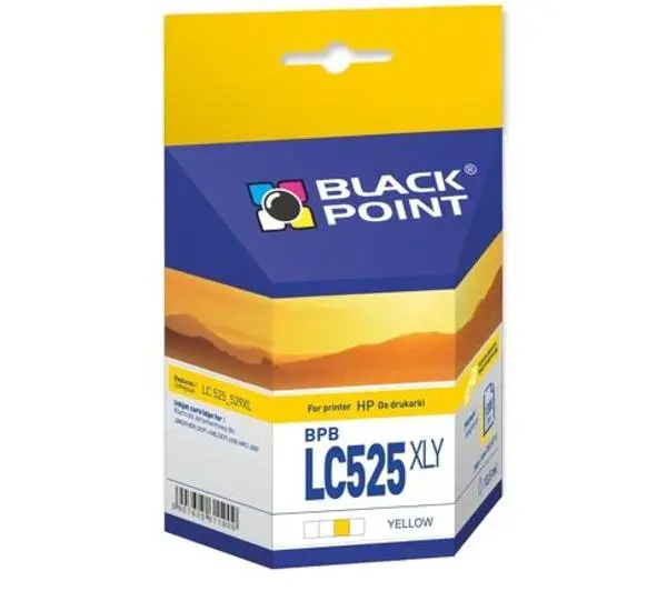 Tusz BLACK POINT do Brother LC-525XLY Żółty 13.5 ml BPBLC525XLY