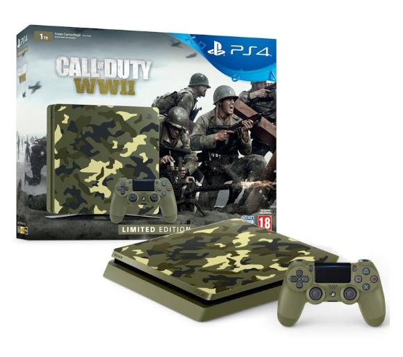 konsola PlayStation 4 Sony PlayStation 4 Slim 1TB - Edycja Limitowana Call of Duty: WWII + To Jesteś Ty!