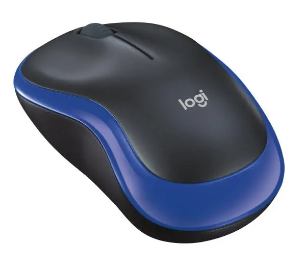 Logitech M185 Czarno-niebieski