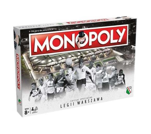 gra rodzinna Winning Moves Monopoly Legia Warszawa