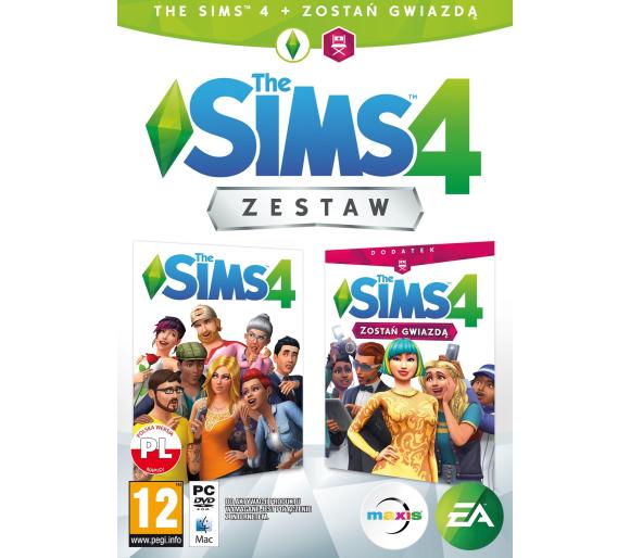 gra The Sims 4 Zestaw Specjalny (podstawka + dodatek Zostań Gwiazdą) Gra na PC