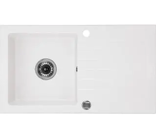 Deante Zorba ZQZ A113 Granitowy Alabaster - DRUGI -30%, ALBO 5-TY ZA 1ZŁ - Kup na Raty - RRSO 0%