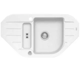 Alveus Niagara 60 1126011 Granitowy Biały - DRUGI -30%, ALBO 5-TY ZA 1ZŁ - Kup na Raty - RRSO 0%