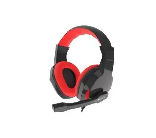Genesis Argon 110 Nauszne Czarno-czerwony