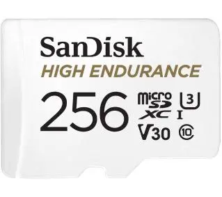 SANDISK HIGH ENDURANCE microSDXC 256GB V30