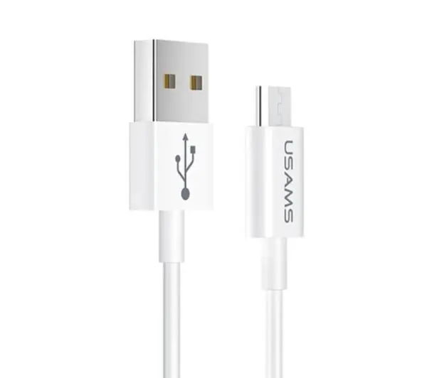 Zdjęcia - Kabel USAMS U23 microUSB US-SJ284 Biały 