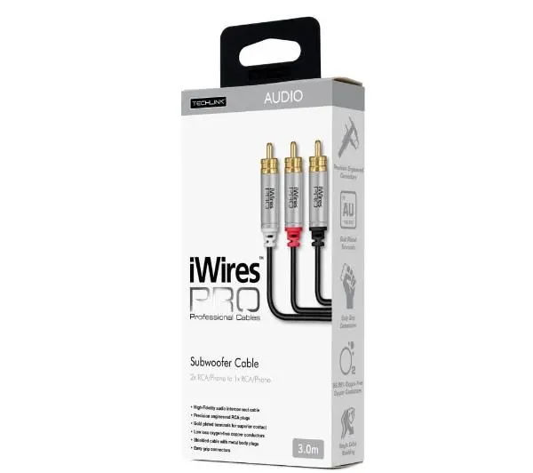 Techlink iWires PRO 711043 3m Czarny