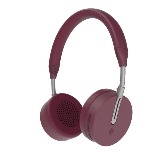 słuchawki bezprzewodowe Kygo A6/500 (burgundowy)