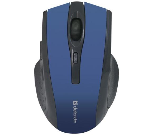 mysz komputerowa Defender Accura MM-665 (czarno-niebieski)