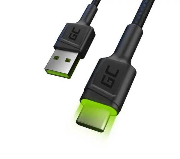 Kabel USB - USB-C GREENCELL Ray 2 m