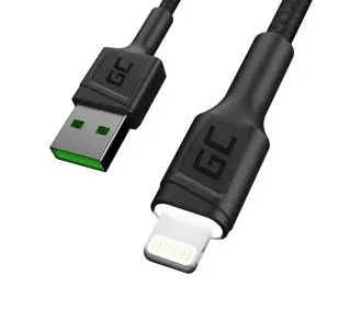 Green Cell Ray USB do Lightning 2m Czarny
