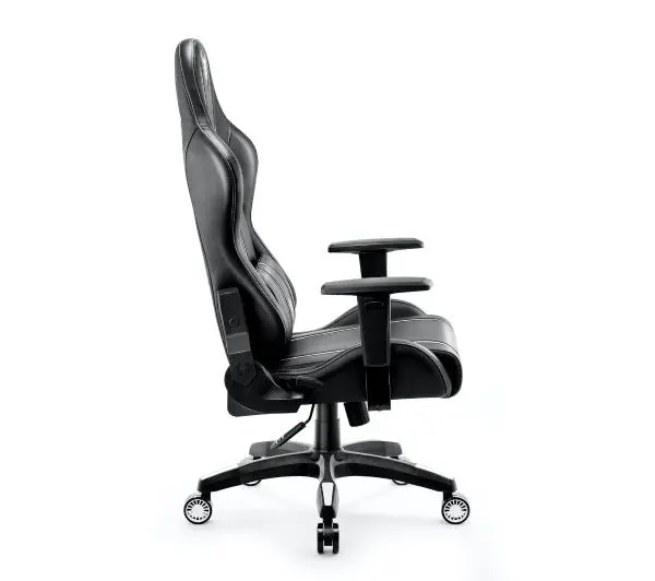 Diablo Chairs X-One 2.0 King Size Gamingowy do 160kg Skóra ECO Tkanina Czarno-biały - Kup na Raty - RRSO 0%
