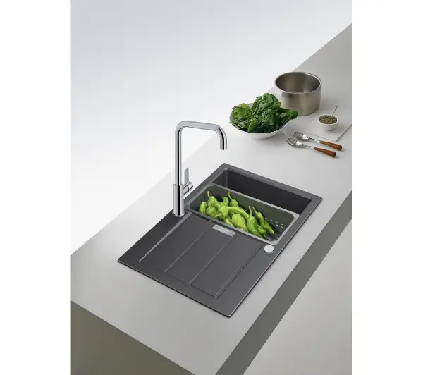Franke Smart Sirius 2.0 S2D 611-78 Tectonite Onyx - Kup na Raty - RRSO 0%