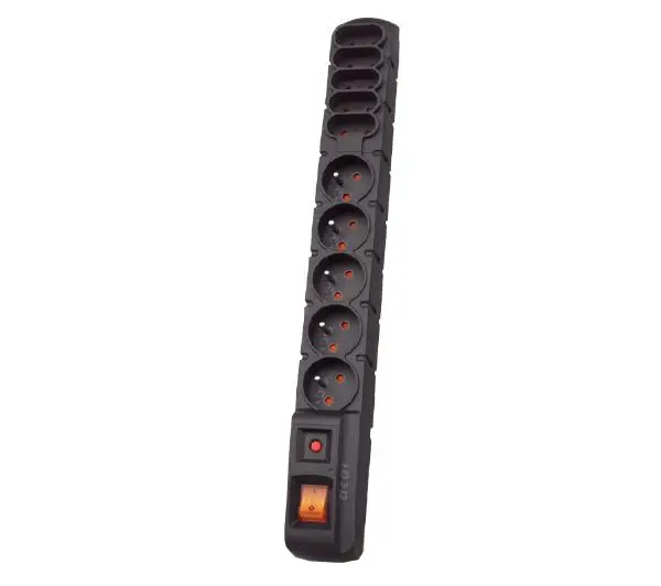 Acar S10 10 gniazd 3m Czarny