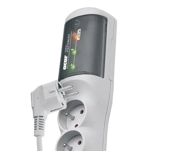 Acar XP ultra 5 gniazd 3m Szary