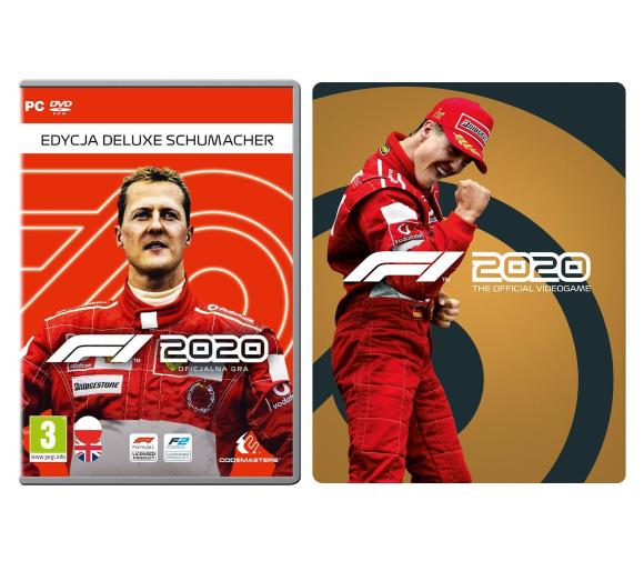 gra F1 2020 - Edycja Deluxe Schumacher + Steelbook Gra na PC