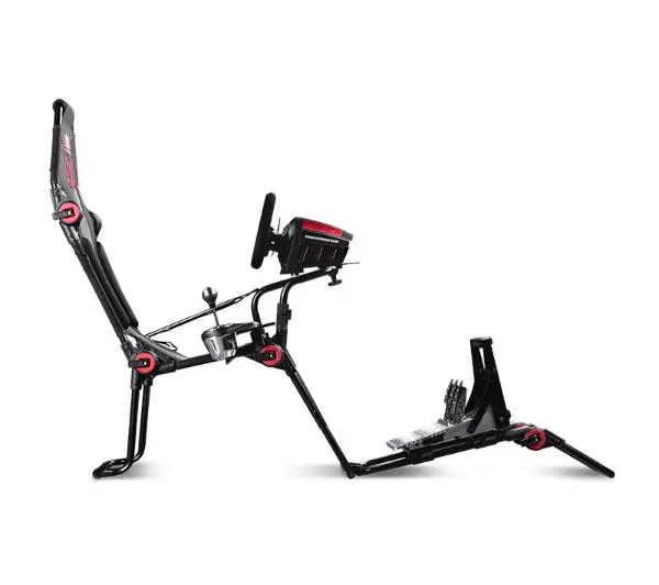 Next Level Racing NLR-S015 F-GT Lite Wyścigowy do 130kg Czarny - Kup na Raty - RRSO 0%