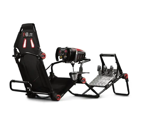 Next Level Racing NLR-S015 F-GT Lite Wyścigowy do 130kg Czarny - Kup na Raty - RRSO 0%