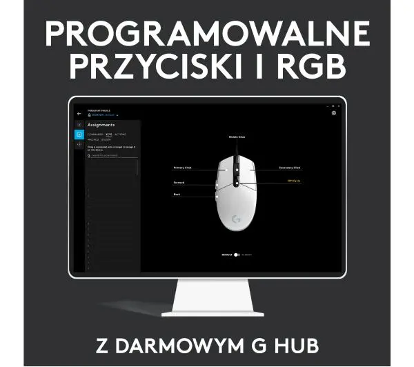 Logitech G102 LIGHTSYNC Niebieski