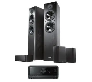 Yamaha MusicCast RX-V4A Czarny, NS-F51/NS-P51 Czarny - Kup na Raty - RRSO 0%