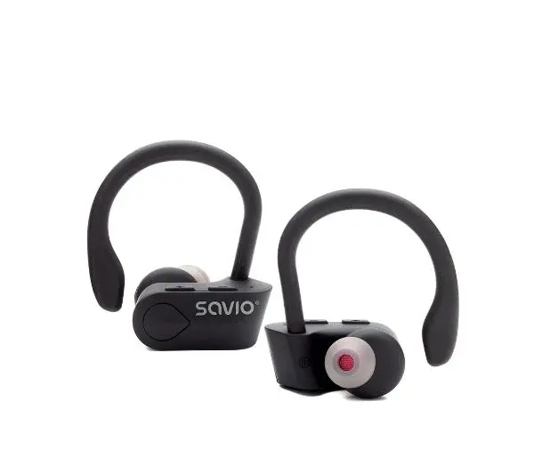 Savio TWS-03 Dokanałowe Bluetooth 5.0 Czarny